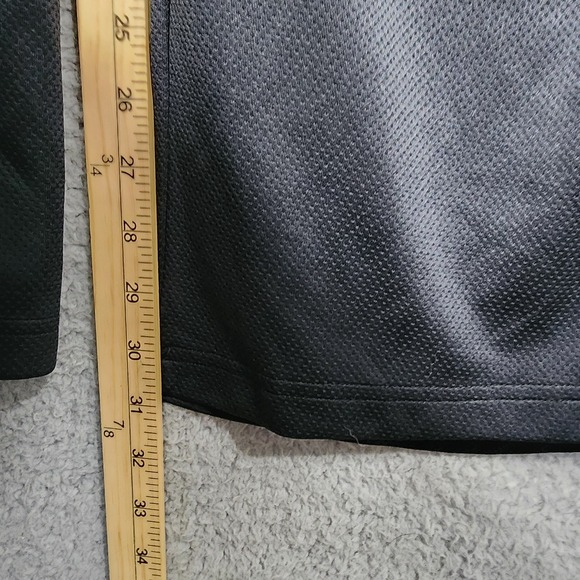 Reebok Track Pants Coach Polyester‎ Size XXL Black Elastic Wasitband Pockets - Picture 3 of 5